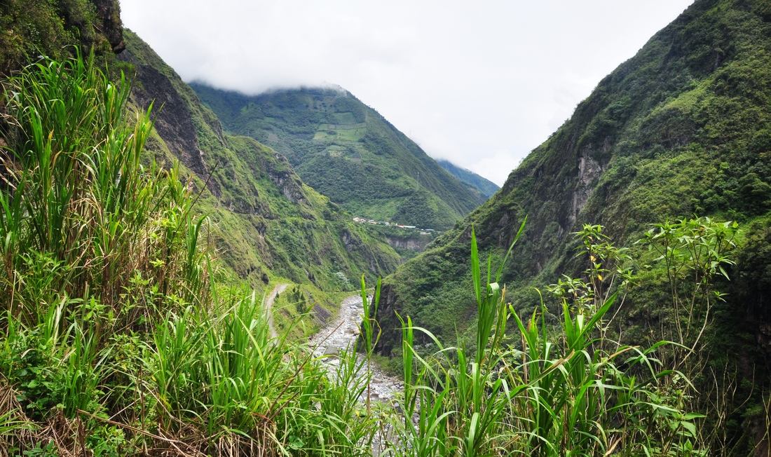 Rio Pastaza, route des cascades
