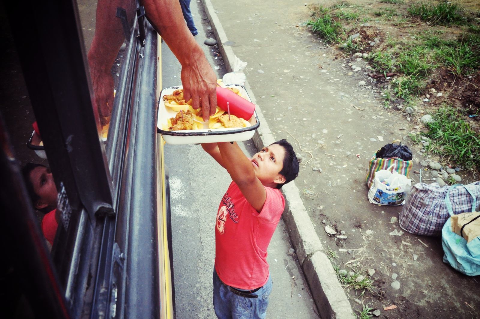Sur la route en Equateur
