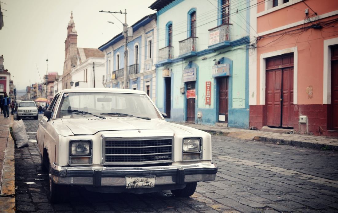 Rue de Riobamba, Equateur