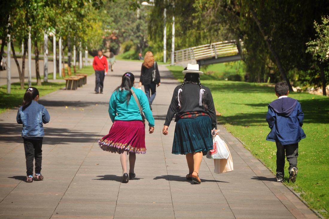 Famille équatorienne, Cuenca