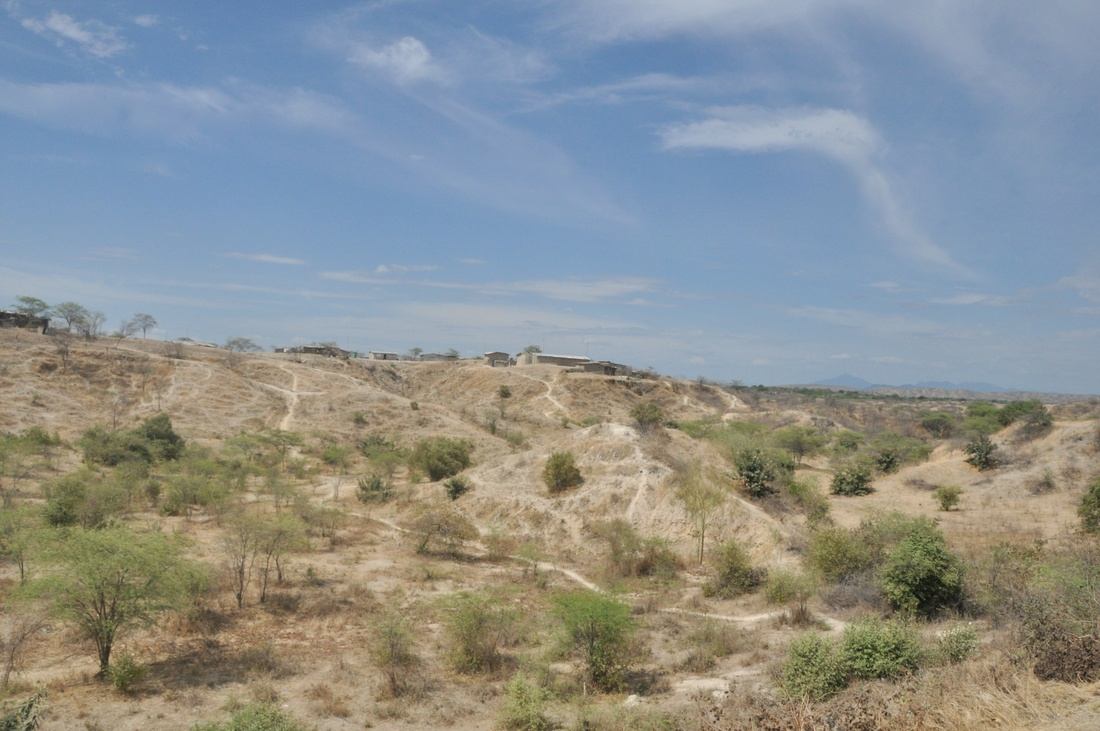 Desert dans le nord du Perou