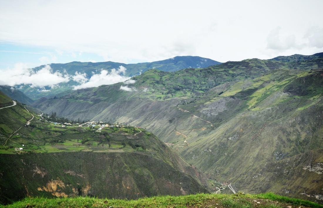 Sur la route, Ecuador