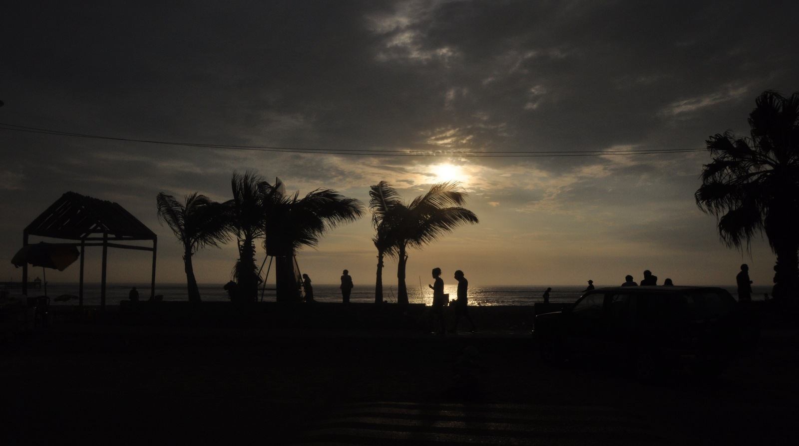 Coucher de soleil à Huanchaco