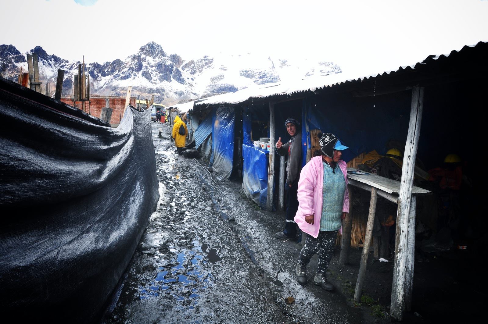 Marché Péruvien en altitude
