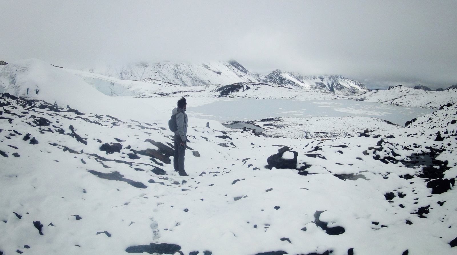 Au sommet de la cordillère blanche Au sommet de la cordillère blanche