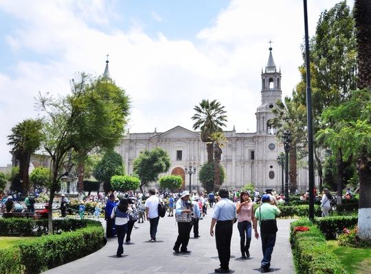 Arequipa, si jolie ville du Perou