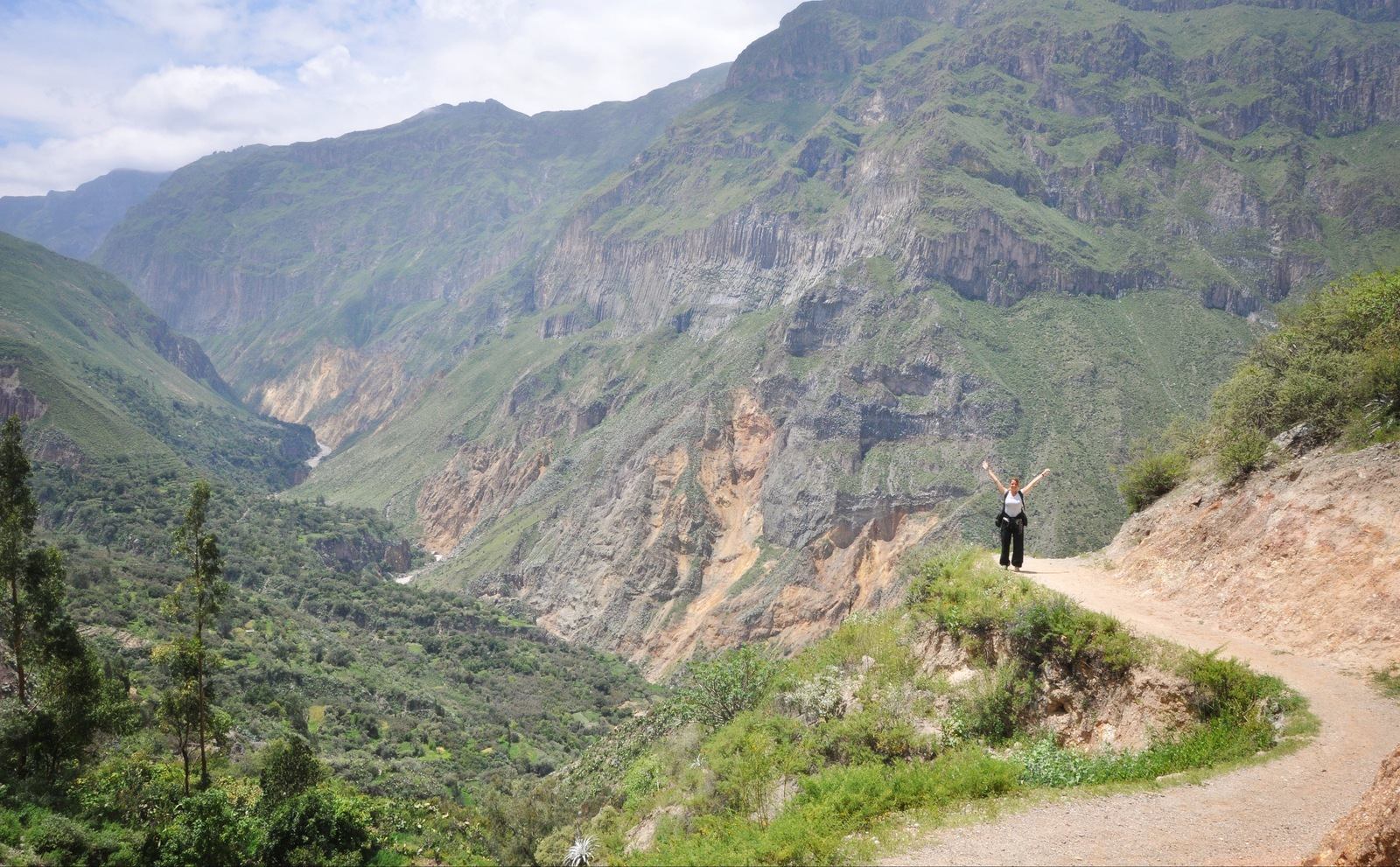 Paysage du canyon de colca
