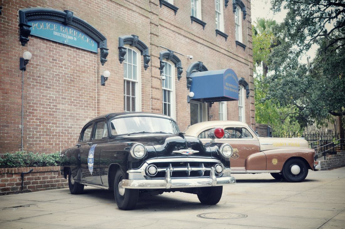 Voitures rétro à Savannah