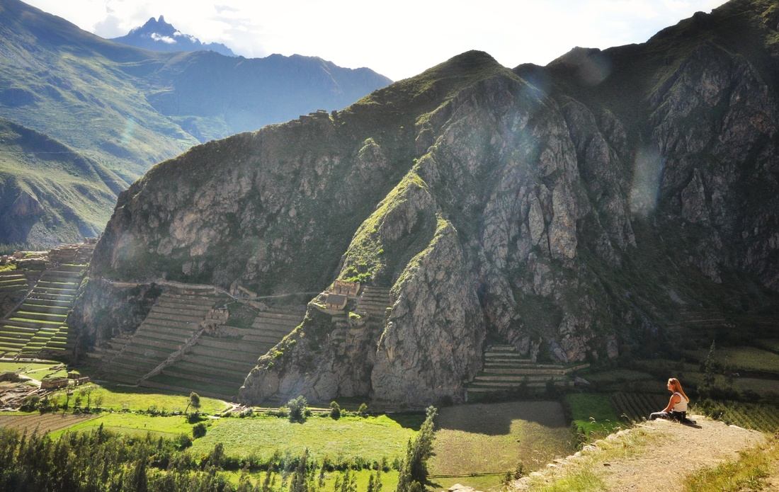 Vue sur les ruines d'Ollantaytambo