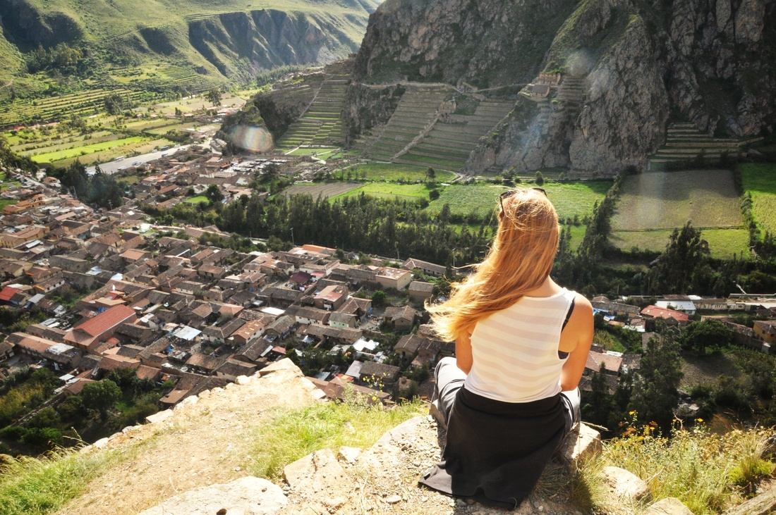 Vue sur ollantaytambo