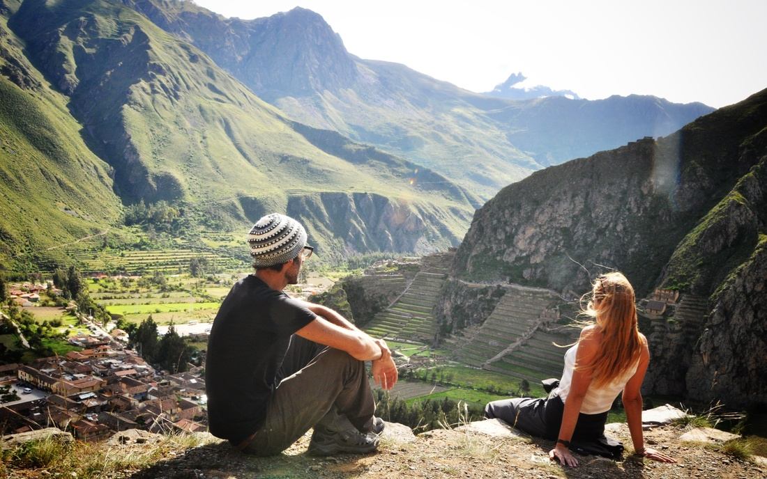 Au dessus d'ollantaytambo