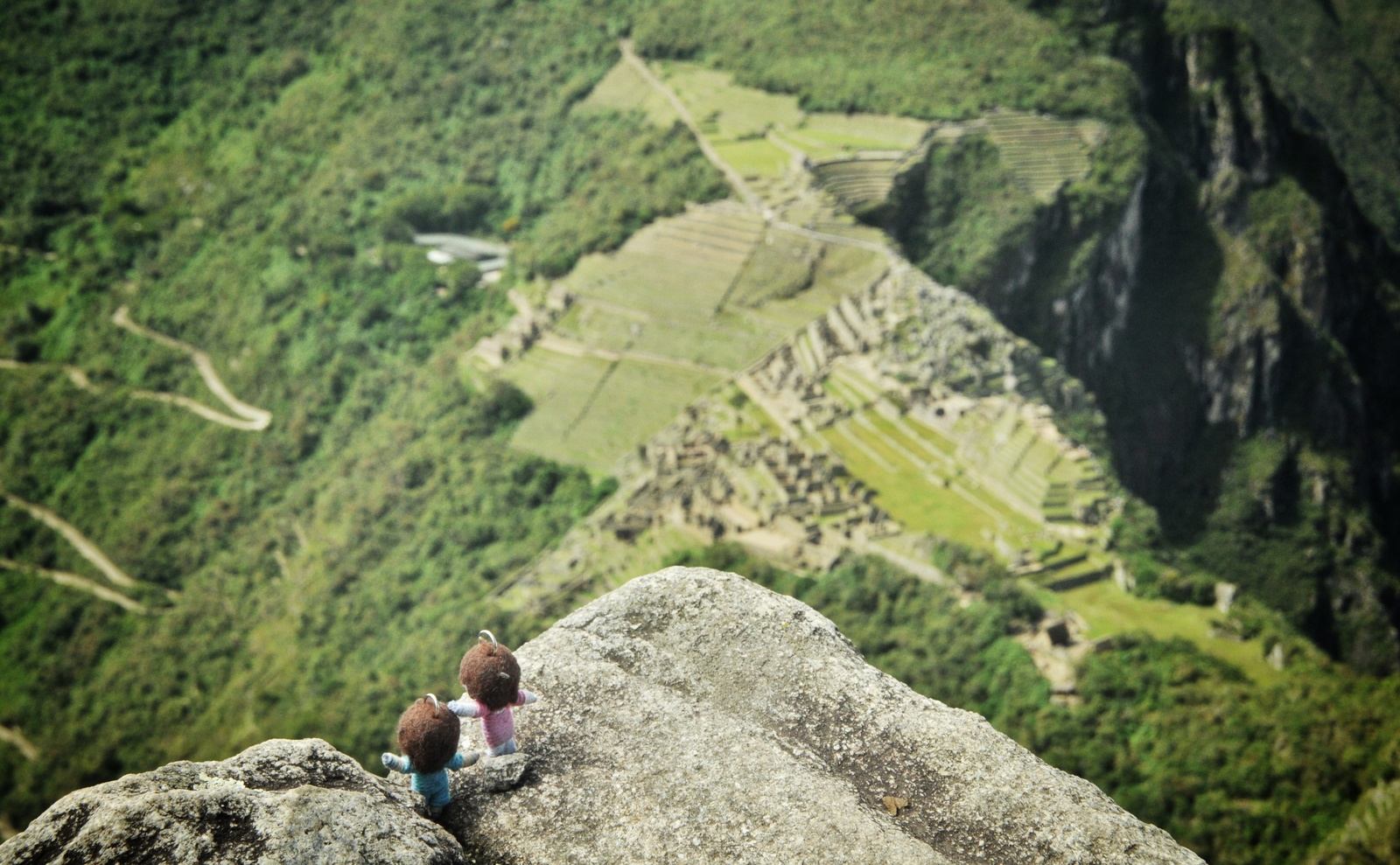 Us, over the inca world Us, over the inca world