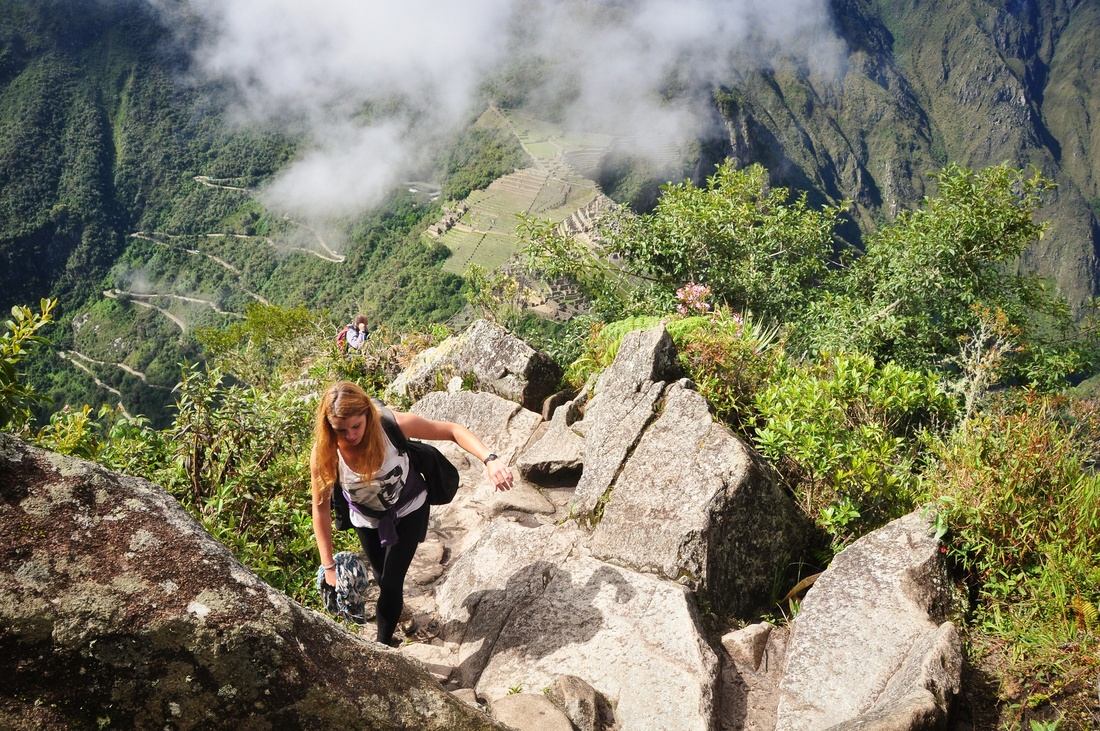 Monter en haut du Wayna Picchu