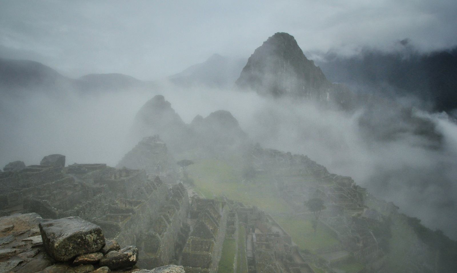 Arrivée au Machu Picchu