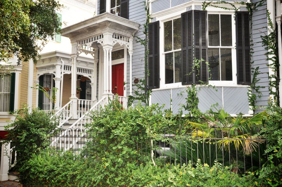 Maison typique de Savannah