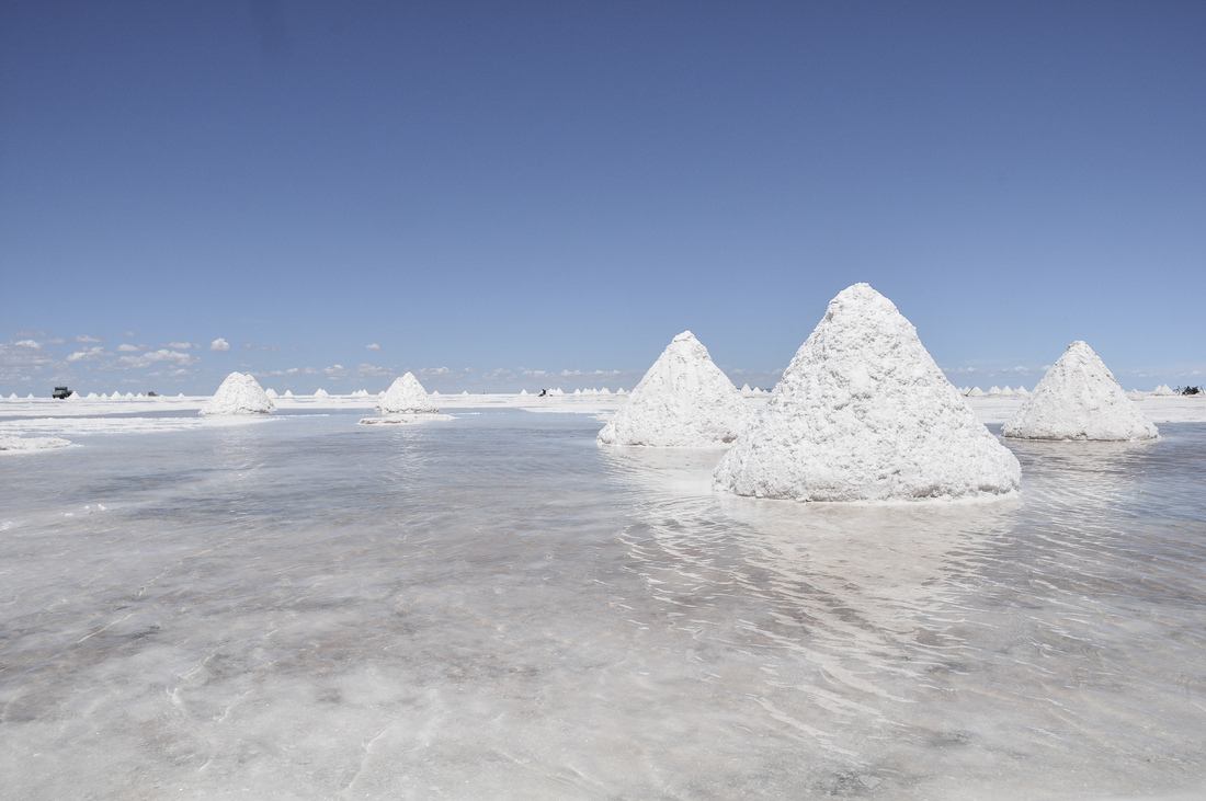 Pyramide de sel, salar d'uyuni