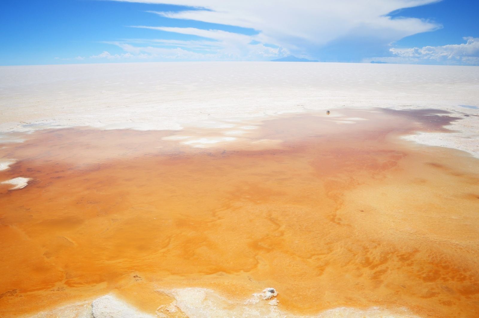 Source, salar d'uyuni