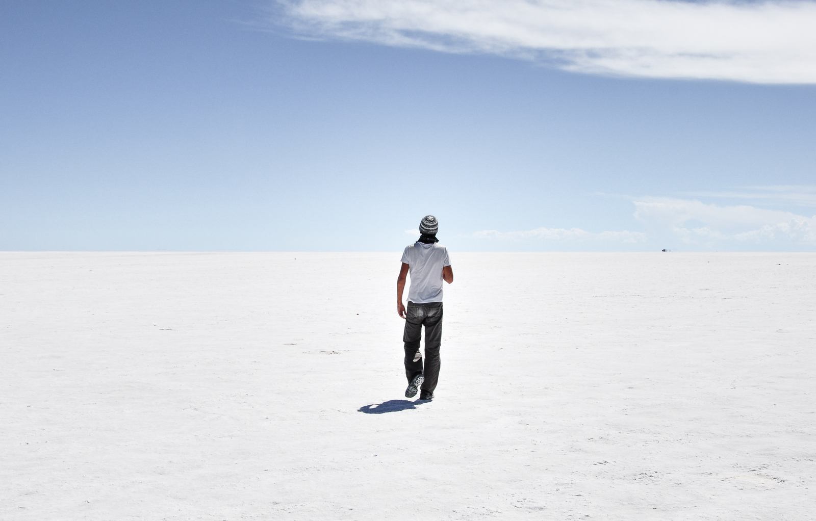 Seul au monde, salar d'uyuni