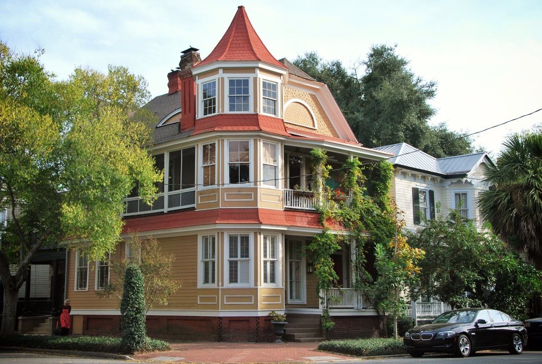 Vieille maison de Savannah