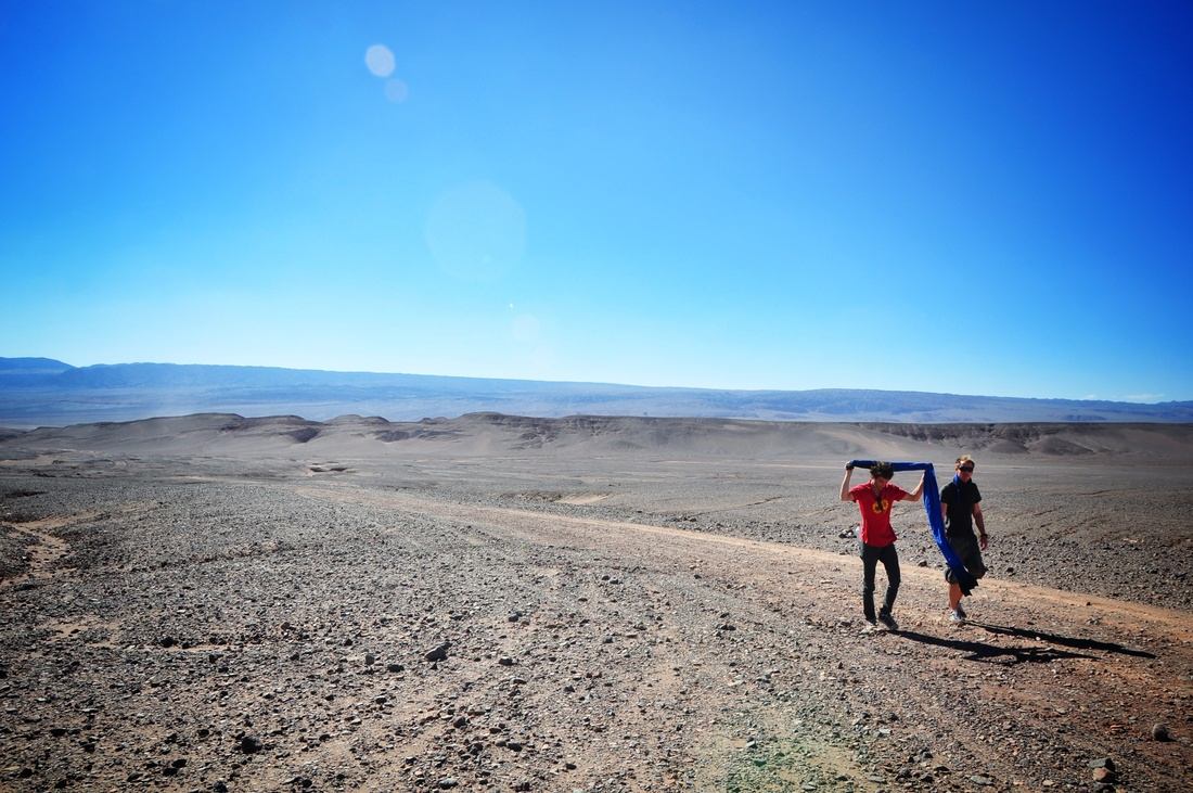 Vallée de la lune à San Pedro de Atacama