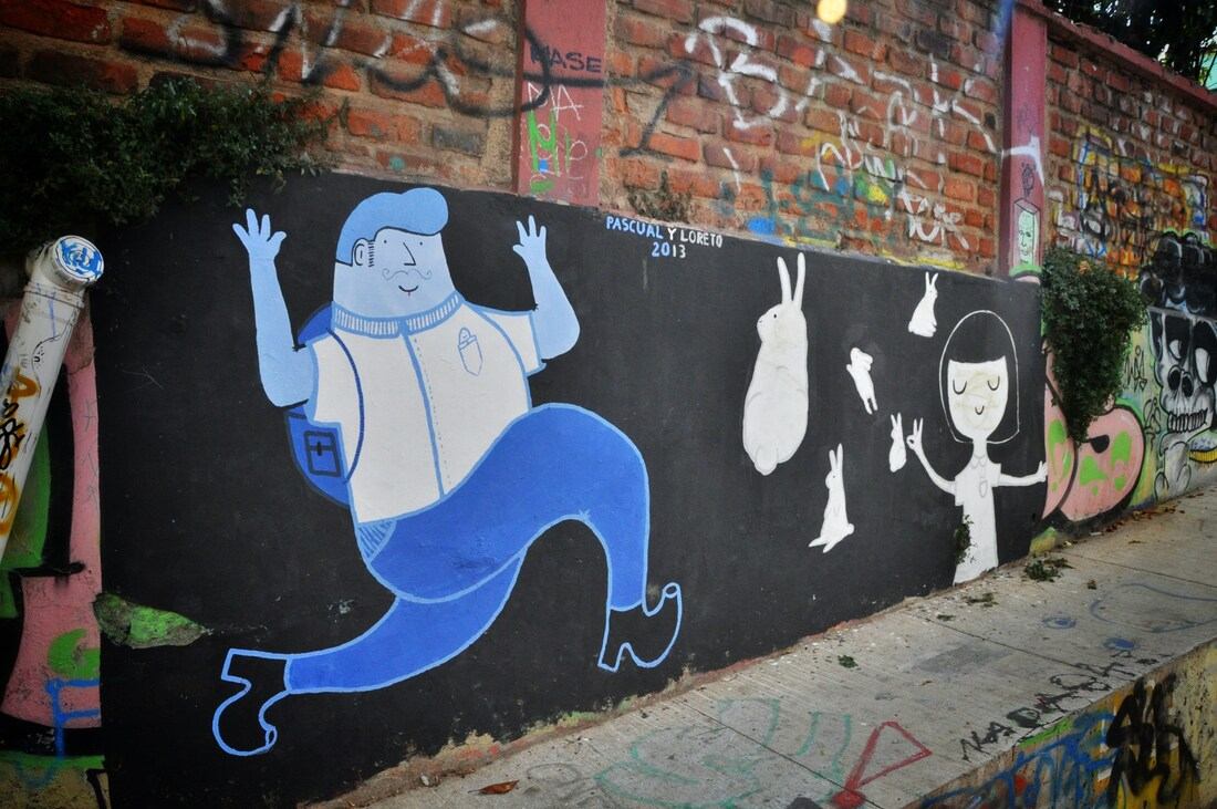 Street art à Valparaiso