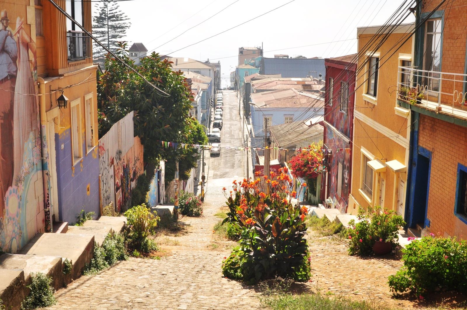 Escaliers de Valparaiso