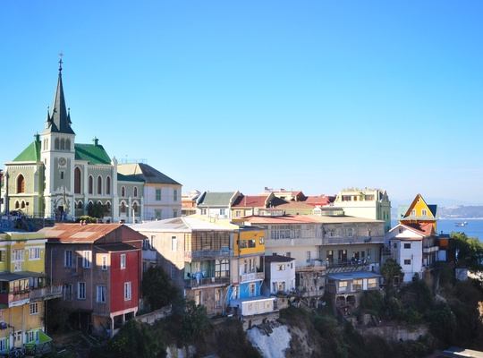 Valparaiso au Chili, ville bohème et maisons colorées