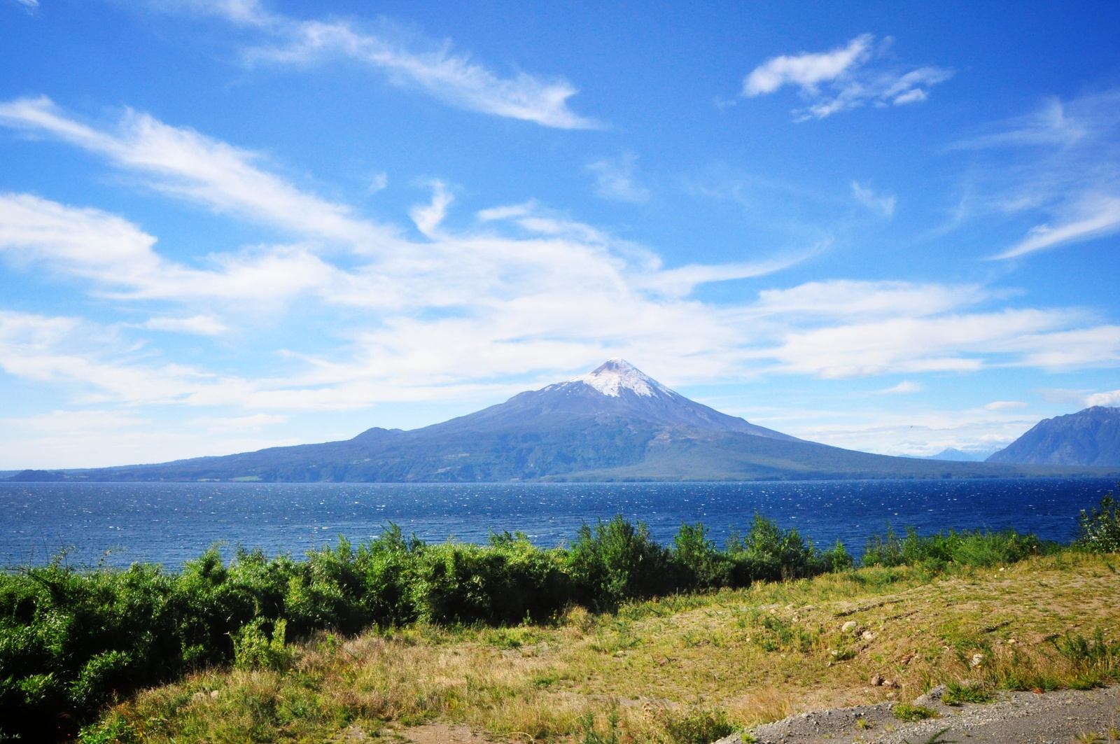 Villarica volcan, Chili