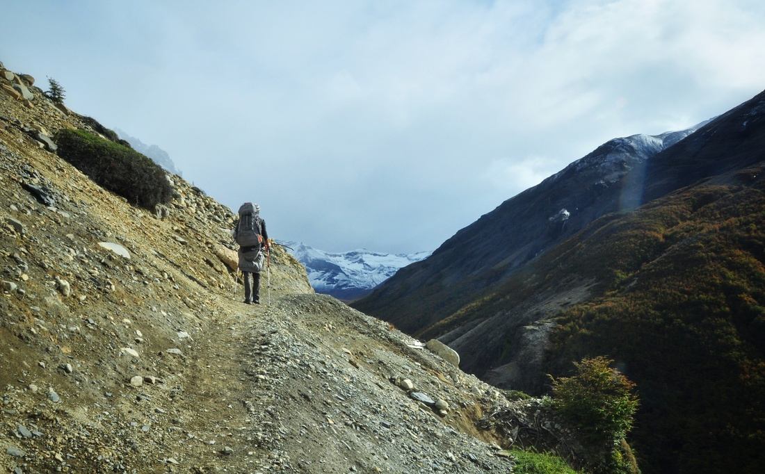 Seb, Trek W, Torres del Paine
