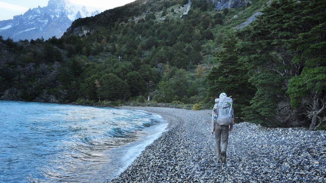 Seb le long du lac nordenskjold, Torres del Paine
