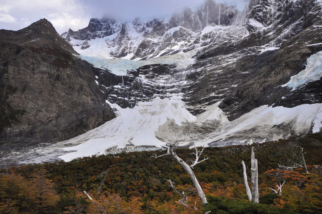 Glacier del francés, Torres del Paine