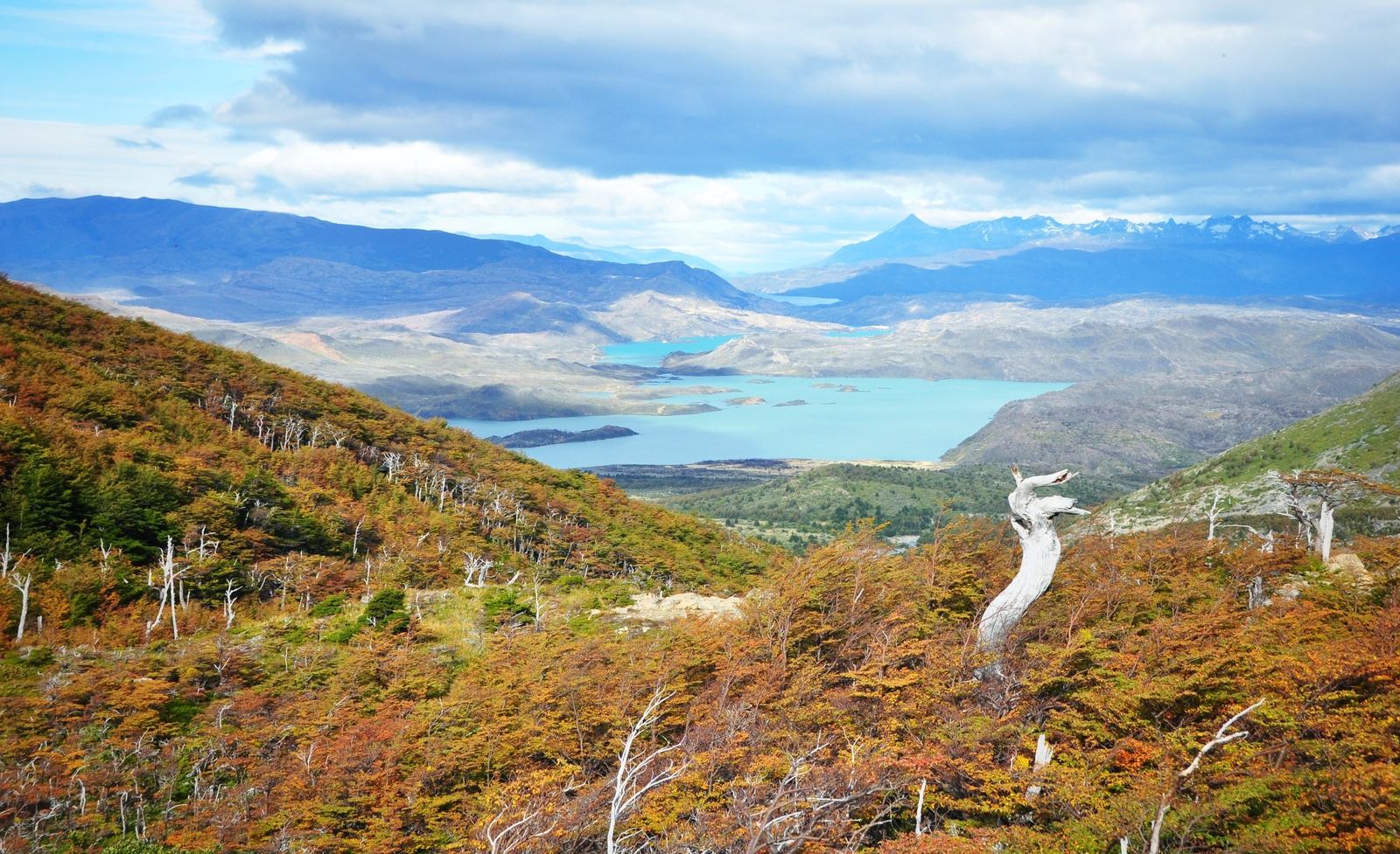 Redescente, Torres del Paine