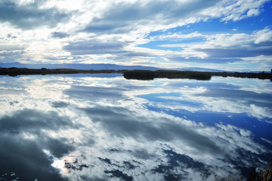 Nuages, ciel et lac, El Calafate