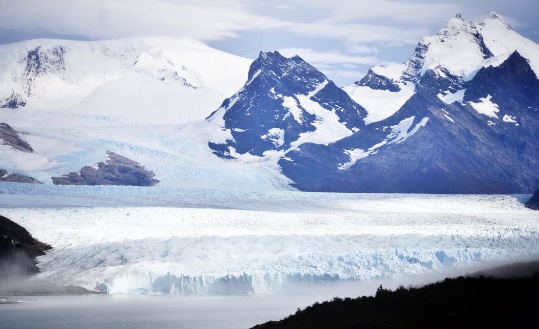 Arrivée a Perito Moreno