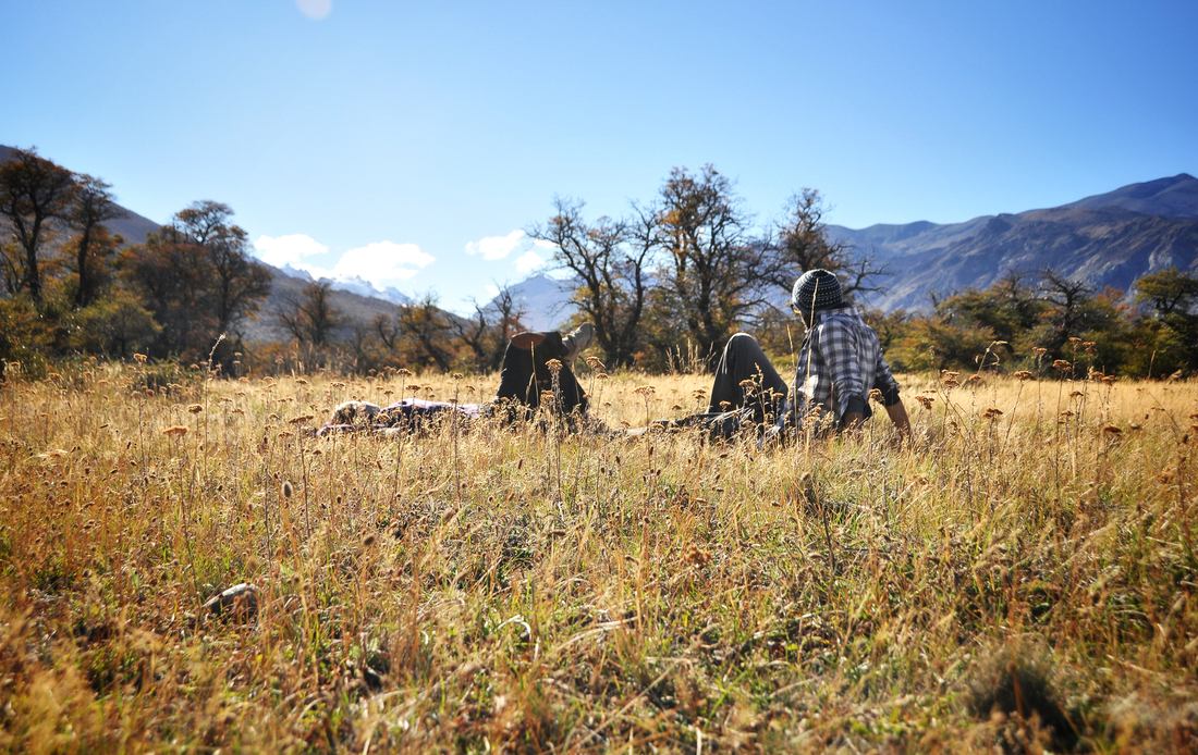 Repos en Patagonie