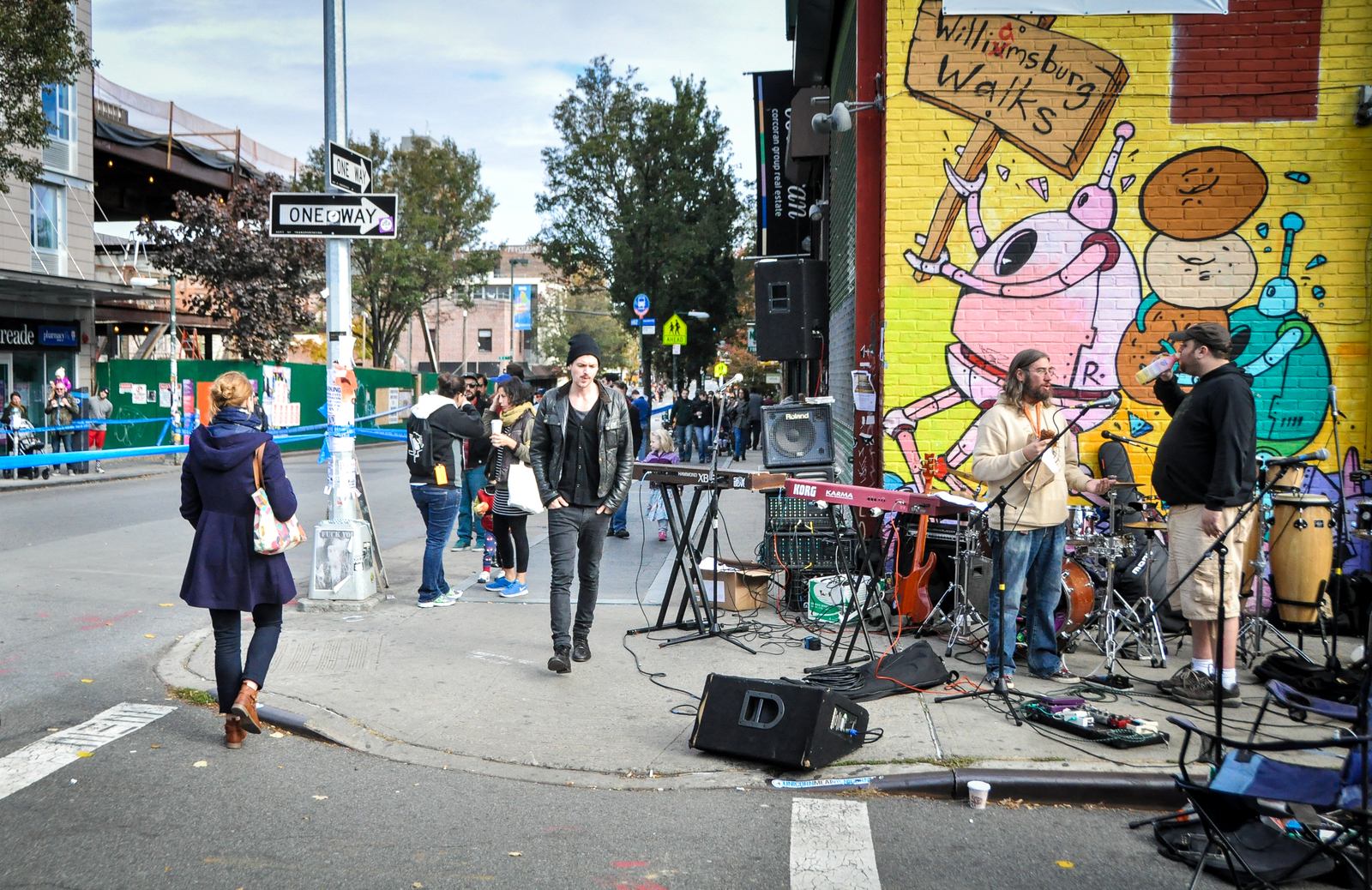 Live music, marathon de New York