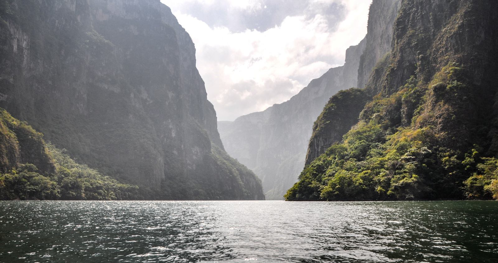 Canyon del Sumidero au mexique