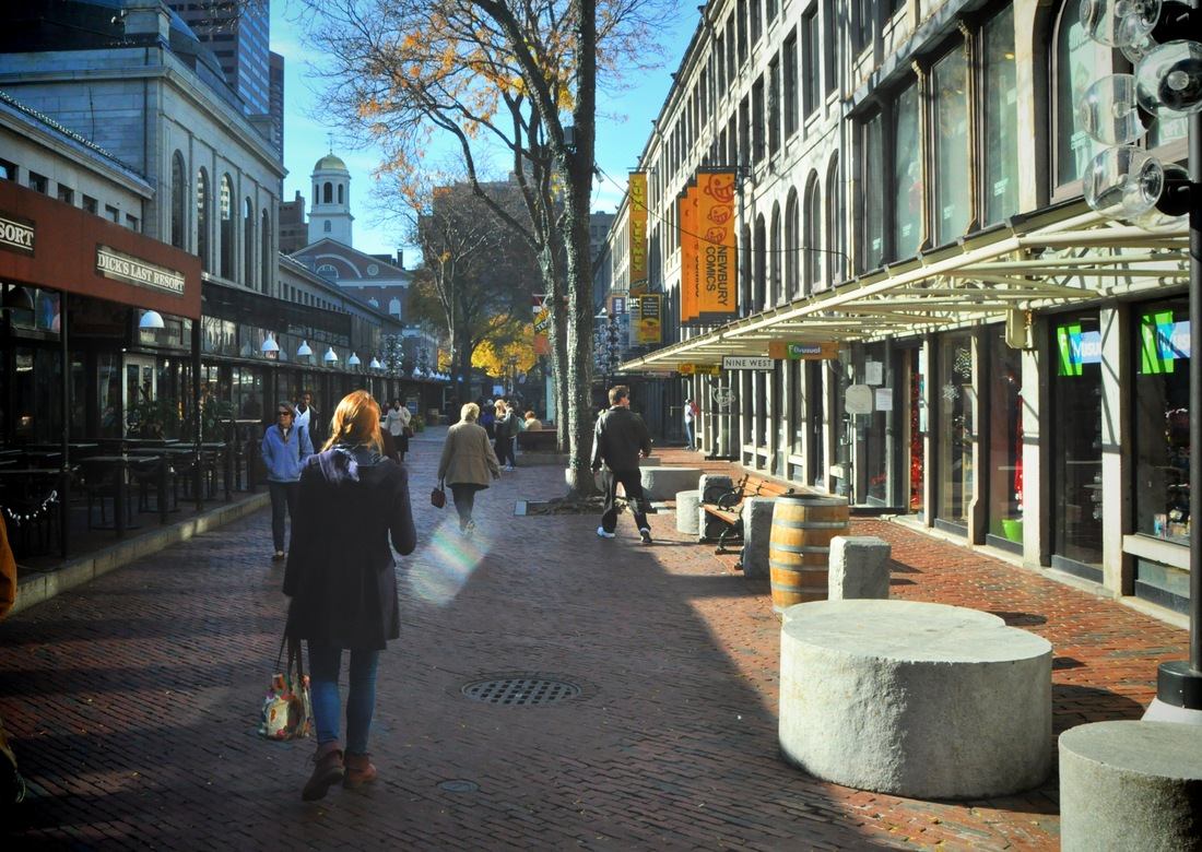 Quincy Market et ses magasins