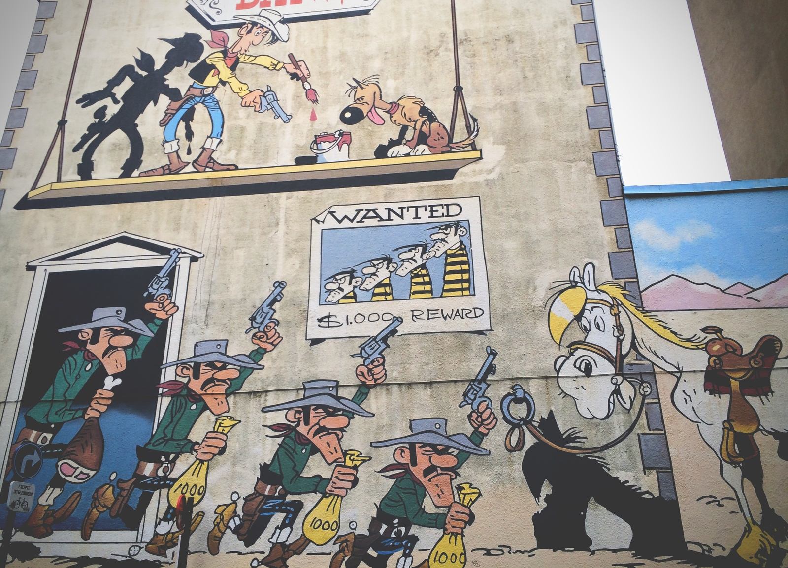 Facade Lucky Luke Facade Lucky Luke
