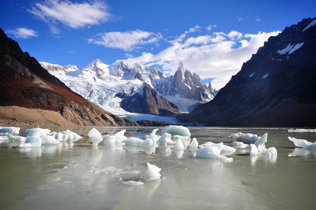 Le Cerro Torre, Cordillère des Andes