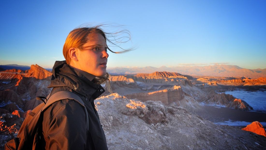 Derniers rayons de soleil à Atacama