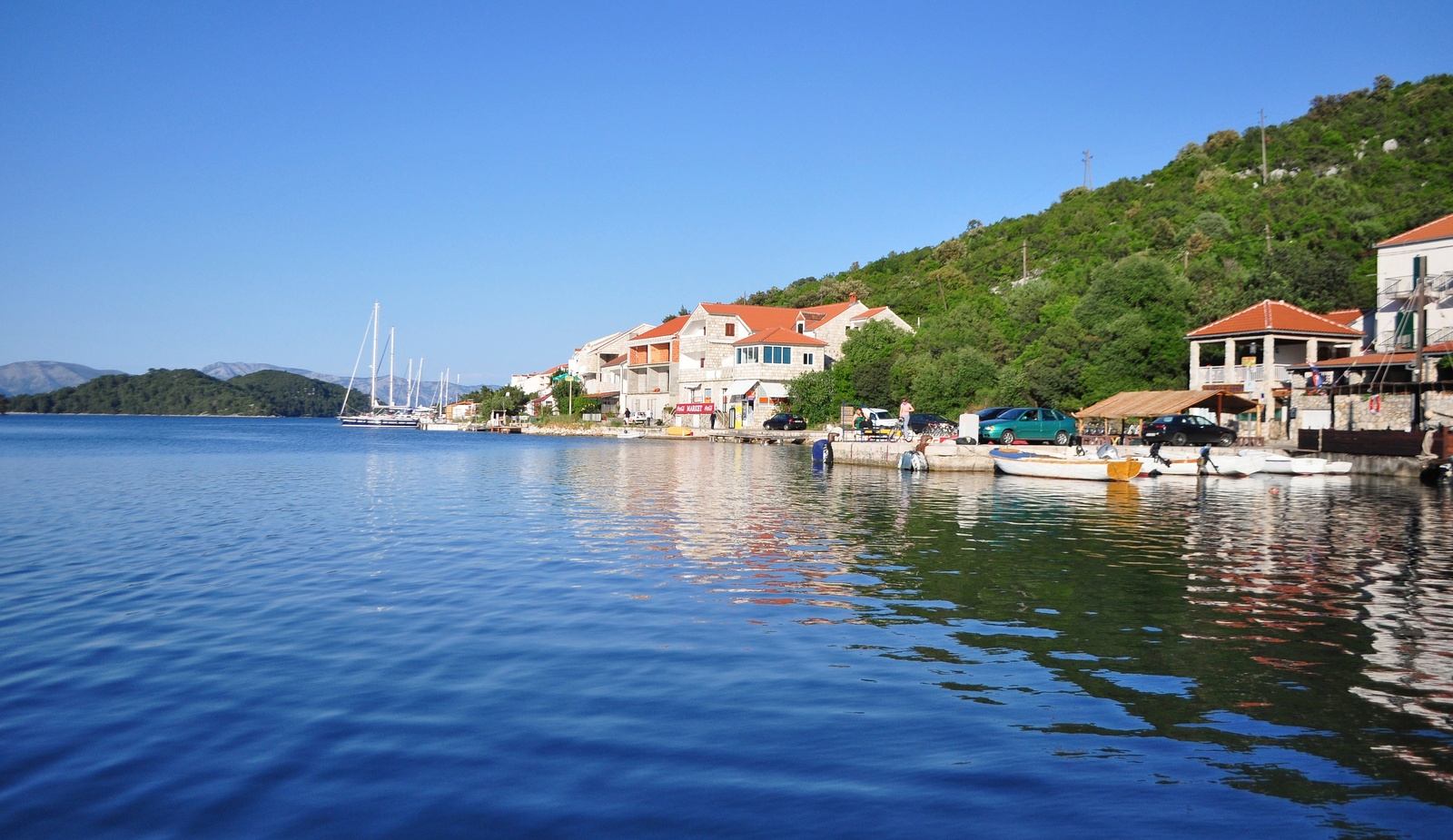 Polace, ile de Mljet en Croatie Polace, ile de Mljet en Croatie