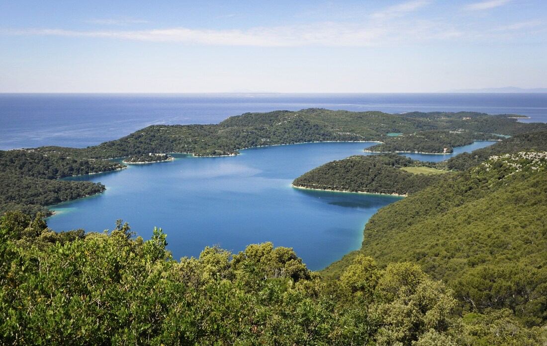 Lacs de l'ile de Mljet