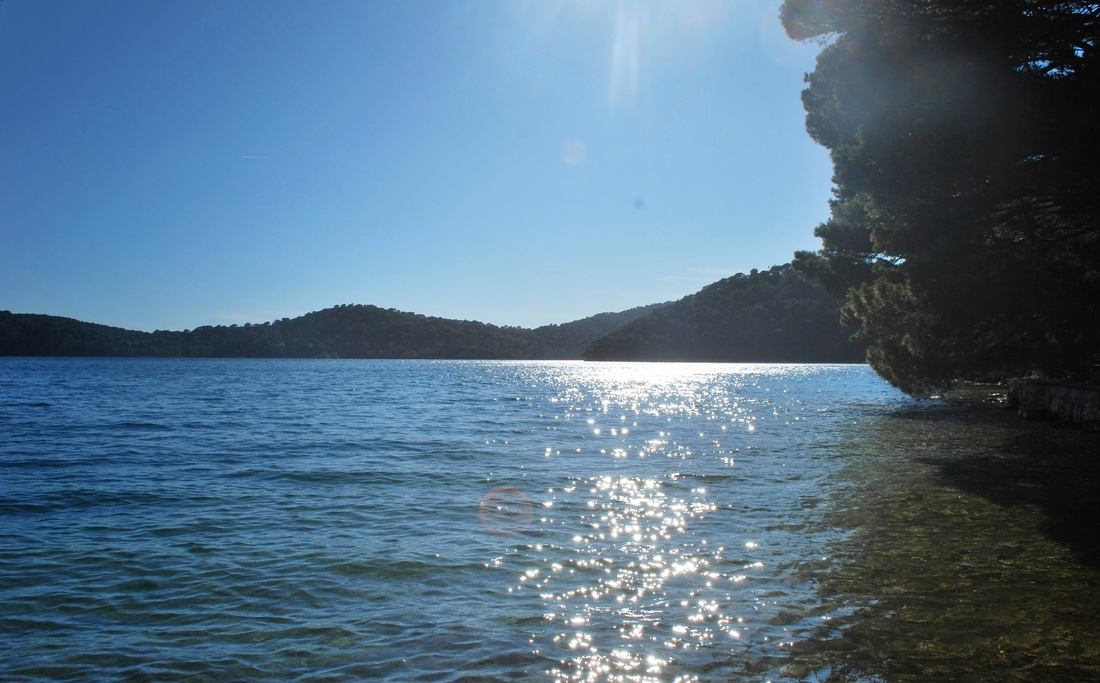 Les lacs intérieur de Mljet