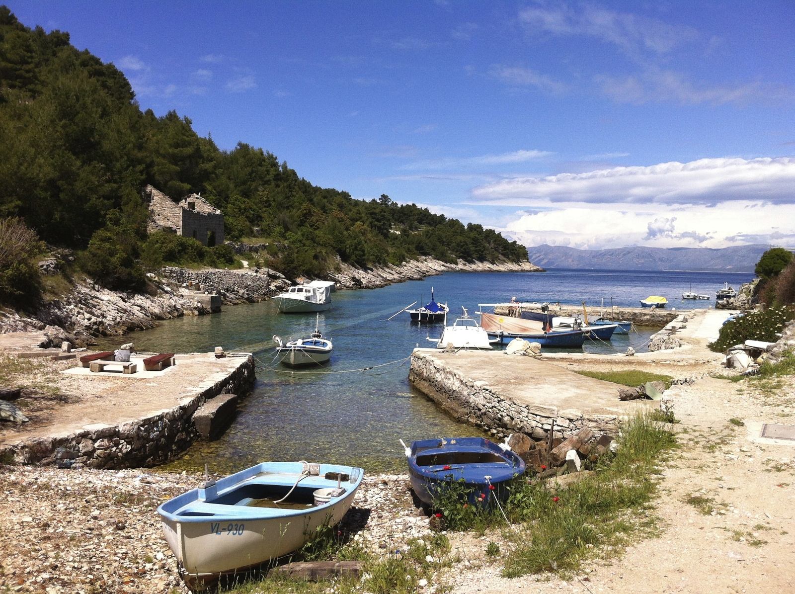 Petit port de Croatie Petit port de Croatie