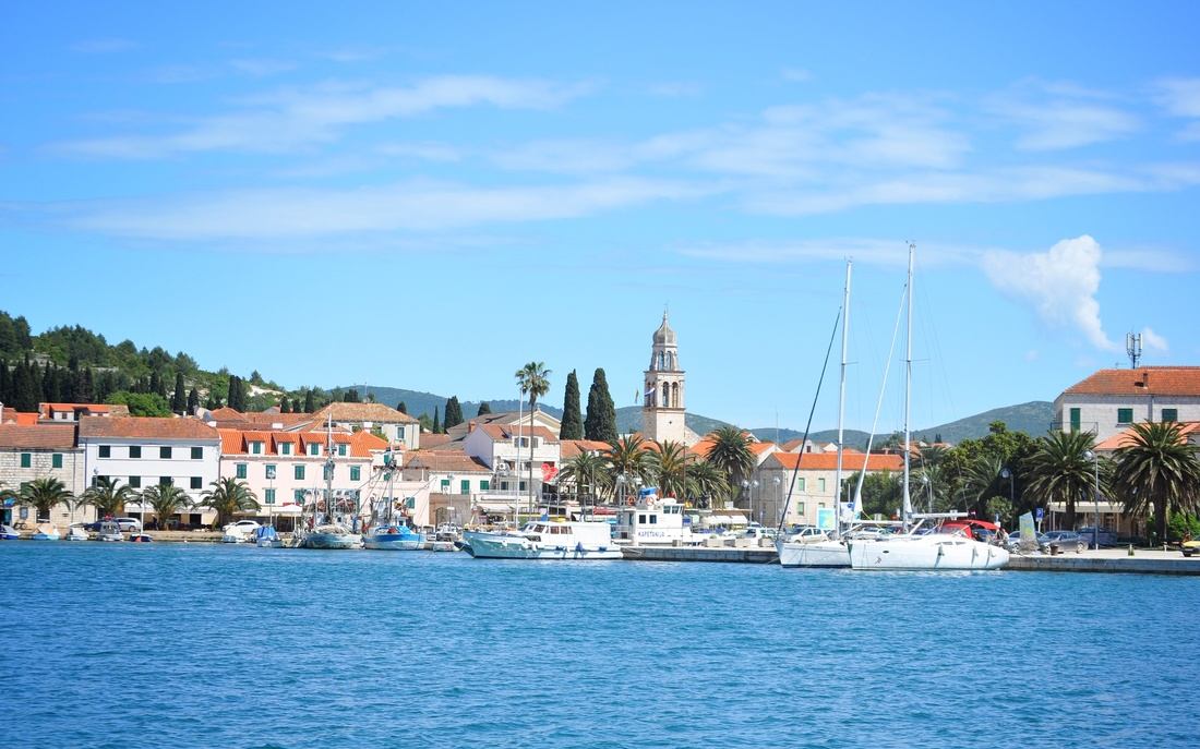 Vela Luka vue du port