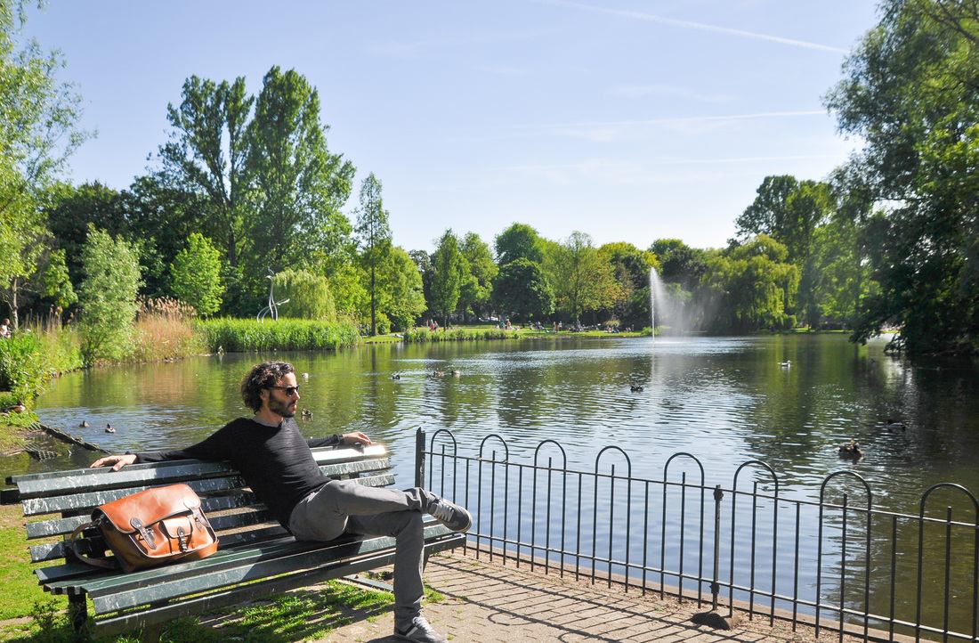 Détente dans le Vondelpark