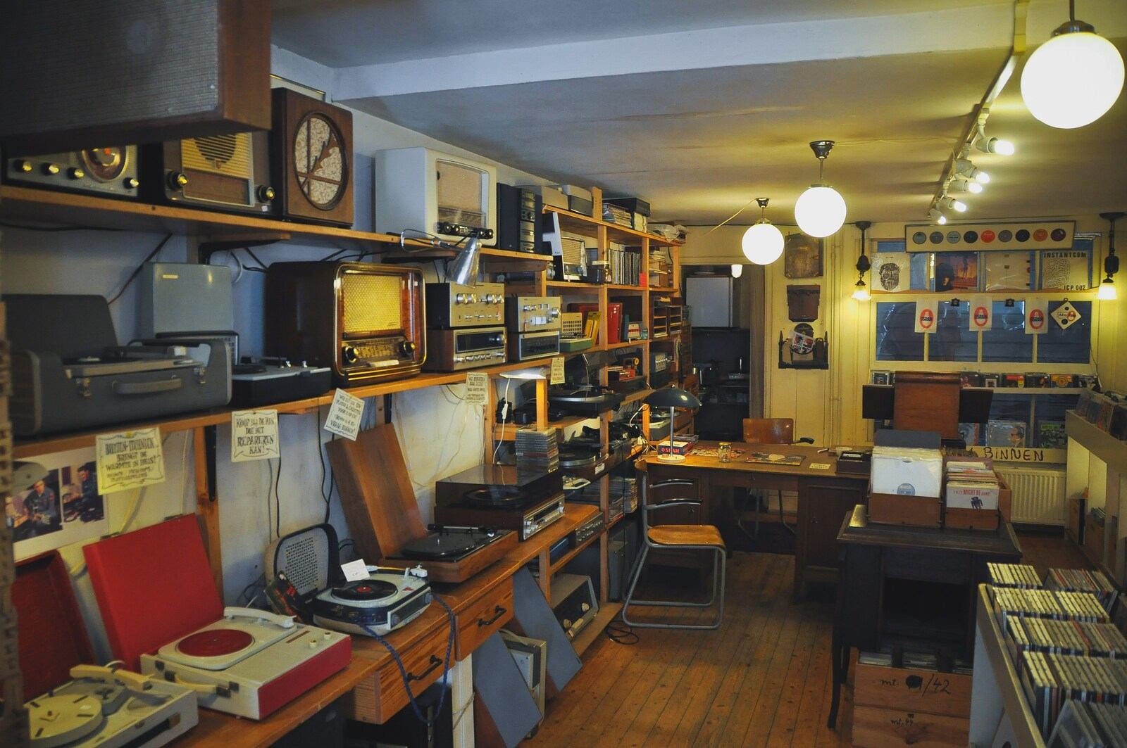 Boutique de vinyles, Amsterdam