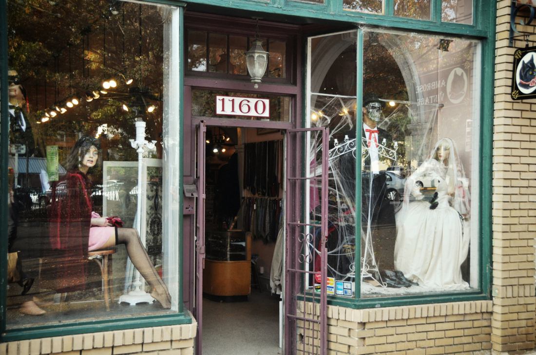 Décoration de magasin pour Halloween, Etats Unis