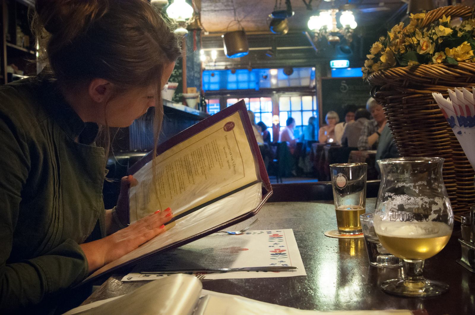 Manger des spécialités au 'T Zwaantje